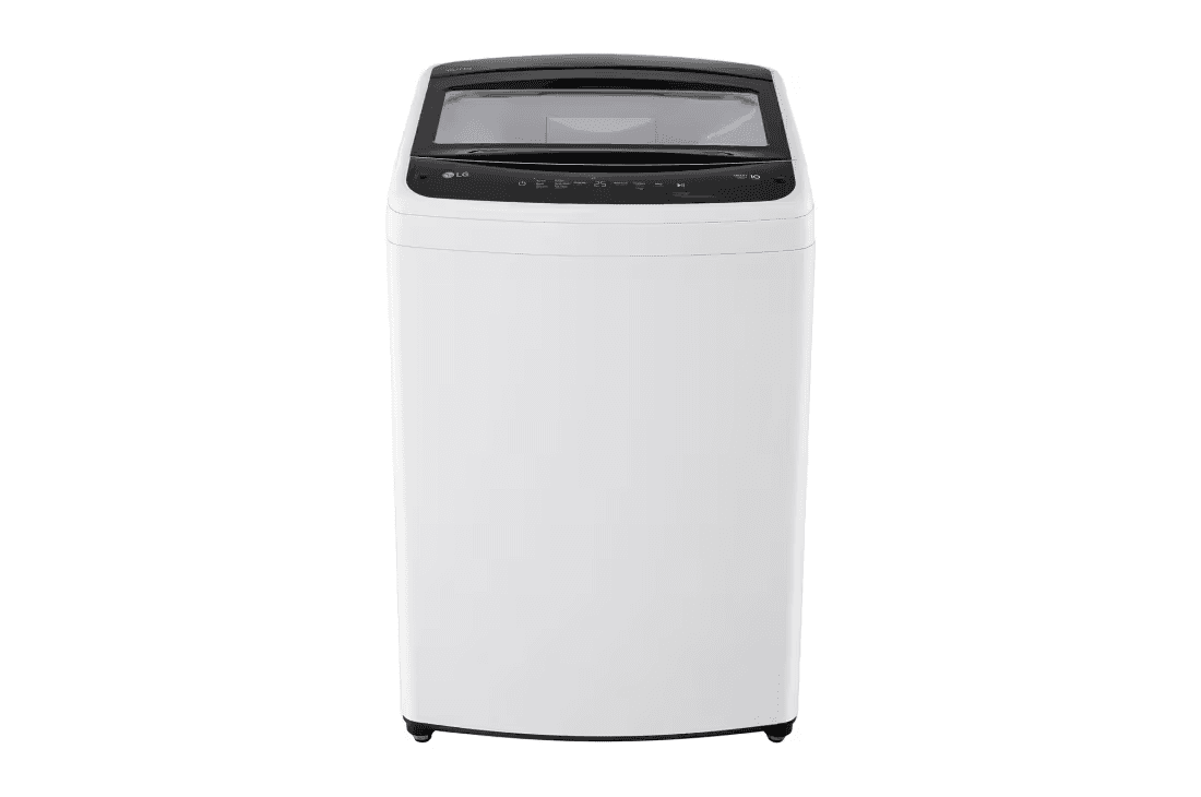 غسالة ملابس اوتماتيك تحميل علوية بسعة 16 كغ ومحرك Smart Inverter، خاصية التشخيص الذكي، لون ابيض