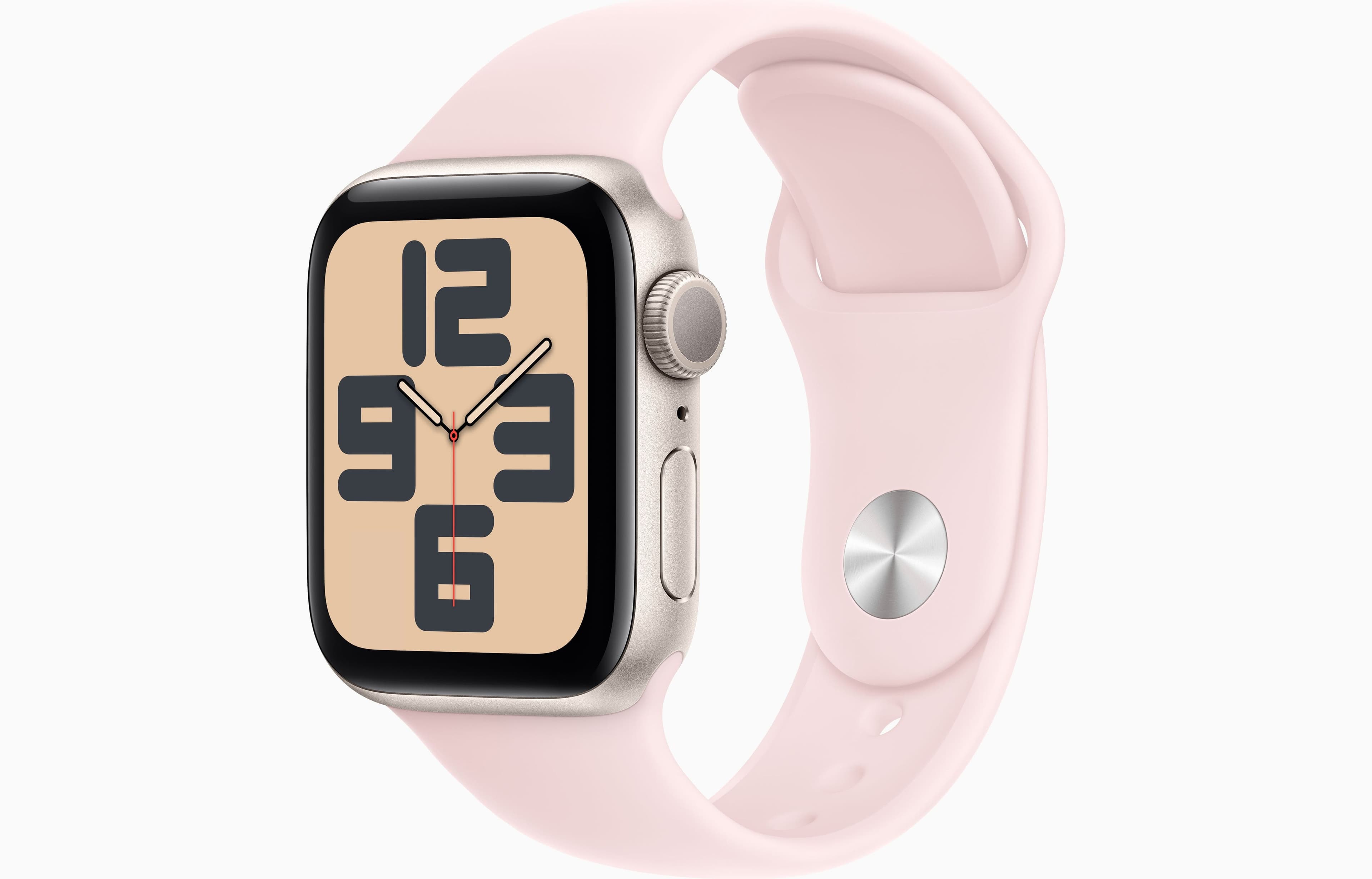 Apple Watch SE 2 40MM GPS Starlight - ساعة ابل سيريس 2 لون ضوء النجوم