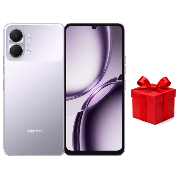 تيكنو سبارك جو 3 - دبل سيم - شاشة 6.75 بوصة IPS LCD - معالج Unisoc T7250 - بطارية 5000 مللي أمبير بالساعة، شحن سريع 15 واط